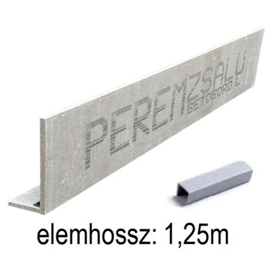 Betobord L-30 (1 db 1,25 m hosszú elem)
